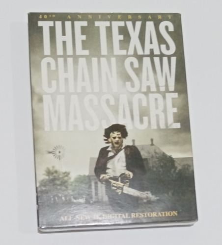 Pelicula Dvd. The Texas Chain Saw Massacre. 40 Aniversario