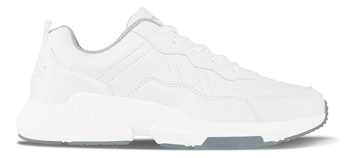 Imagen 2 de 8 de Zapatos Colegio Xcoleg C Blanco Para Niño Y Niña Croydon