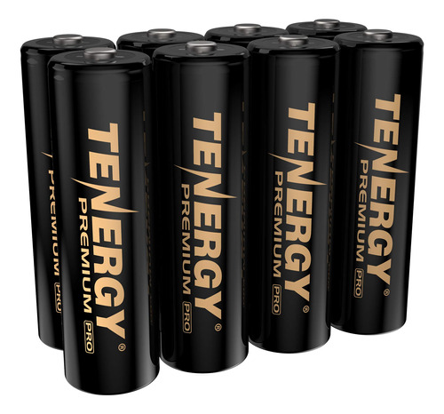 Tenergy Bateras Aa Recargables Pro Premium, Batera Aa Nimh D