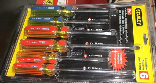 Juego Destornilladores Punta Magnetica