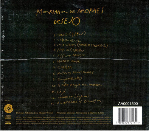 Mariana De Moraes - Desejo