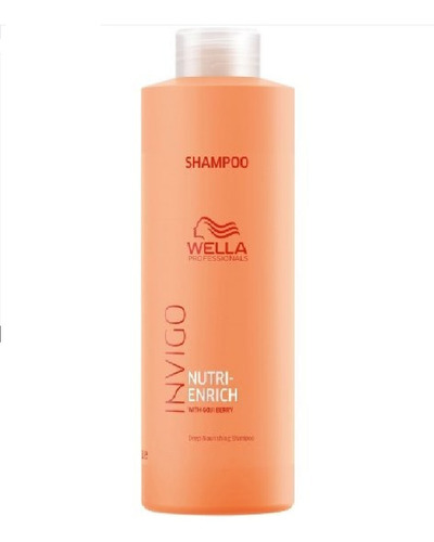 Shampoo Enrich Para Cabello Seco Y Dañado Wella 1 Litro