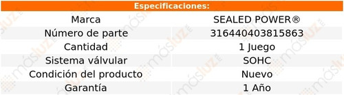 Kit Bujes Flecha Balanceadora E Class 83/84 Sealed Power