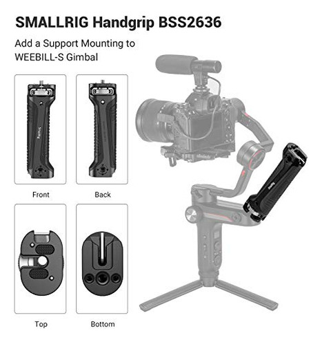 Empuñadura Smallrig Handgrig Para Zhiyun-tech Weebill-s Gimb