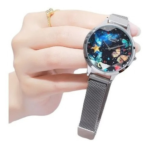 Reloj Dama Scottie Fino Mariposas Incluye Estuche+ Envio