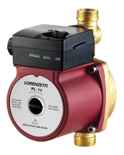 Lorenzetti Pressurizador Pl12 (12mca) 127v