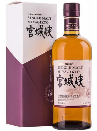 Whisky Japonés Single Malt Nikka Miyagikyo Origen Japón.