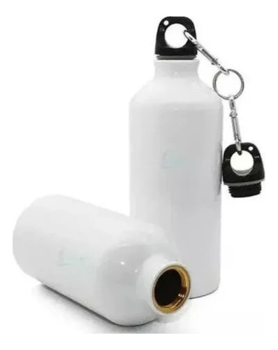 Pack4 Botella Termo Sublimación 600 Ml Blanco Insumo Sublima