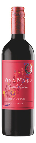 Vino Tinto Chileno Sweet Series Viña Maipo Dulce Tinto 750ml