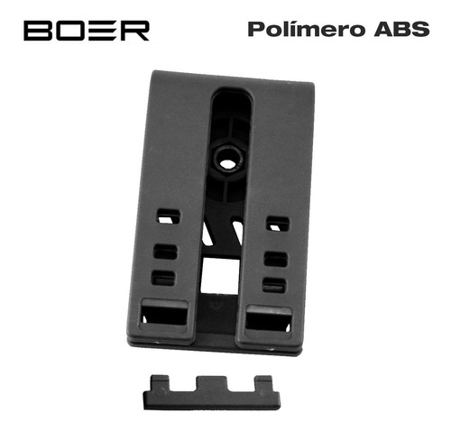 Clip Adaptador Dual Pasacinto Molle Boer Polimero