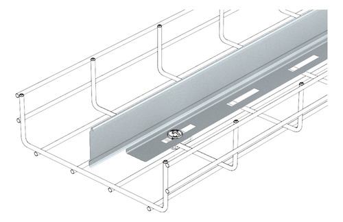 Tabique Divisor De Bandeja Perforada Portacable X 3mts