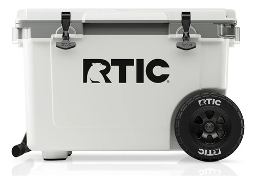 Hielera Rtic 52 Qt Ultra Ligera Hard Cooler Con Ruedas Color Blanco