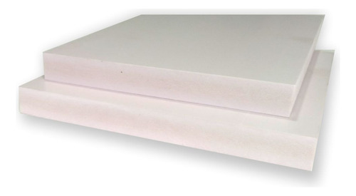 Pvc Expandido Branco 0,61 X 0,61 M Chapa 20mm