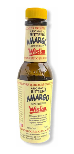 Amargo Aromatico Wislan 75ml
