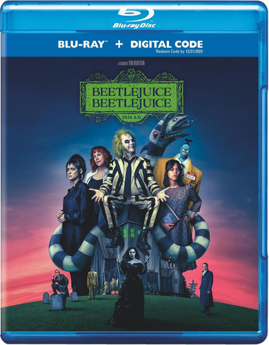 Disco Blu-ray Warner Bros Beetlejuice Con Copia Digital