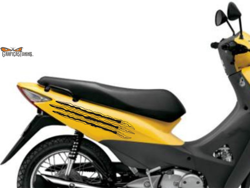 Imagen 2 de 3 de Calcos Tuning Laterales Motos 17 X Dos - Graficastuning