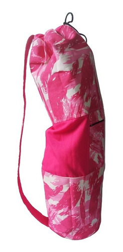 Mochila Otilia Para Yoga Rosa