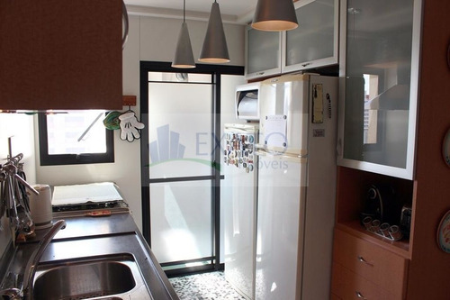 Imagem 7 de 15 de Excelente Apartamento 107 M2 Útil, 3 Dormitórios, C Suíte, Varanda Gourmet, Ótimos Armários, 2 Vagas - Em45118