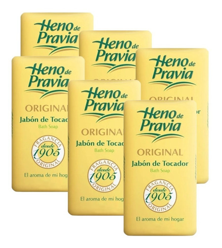 Jabon Heno De Pravia Orginal Pack X 6 Unidades