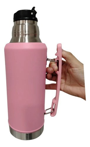 Termo Genérico System 1.2l - Diseño Moderno Y Funcional Rosa