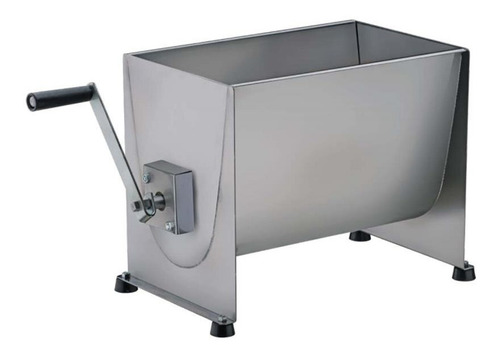 Misturador De Carne Manual 5kg Malta Misturadeira Inox