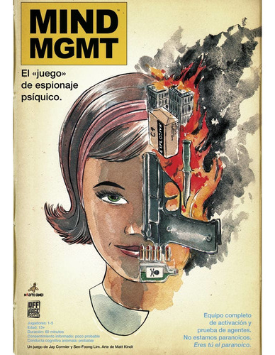 Mind Mgmt - Juego De Mesa En Español / Maldito Games