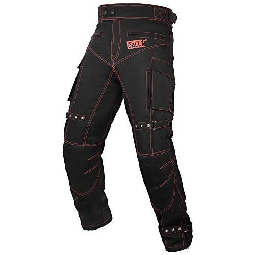 Pantalón De Motocross Impermeable Protección Ce Hombr...