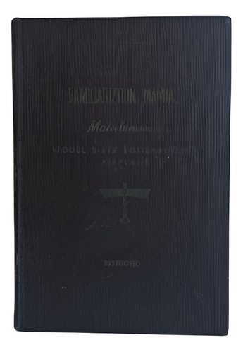 Libro Manual Mantención Avión Bombardero B 17 F En Inglés (Usado)