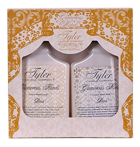 Tyler Candle Glamorous Set De Regalo Para El Bano Y La Duch