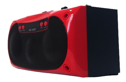 Parlante Portátil Con Manija Música Bluetooth Ms-182bt