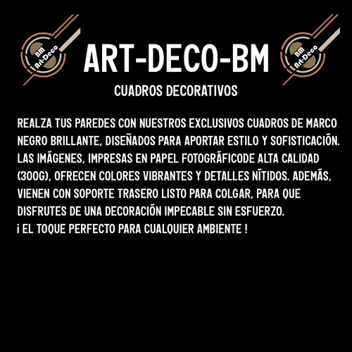 Cuadro Vans Off The Wall 30x42cm Listo P Colgar - Negro