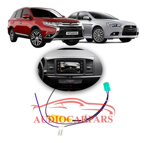 Cabo Plug Câmera Ré Multimídia Dalgas Lancer Outlander