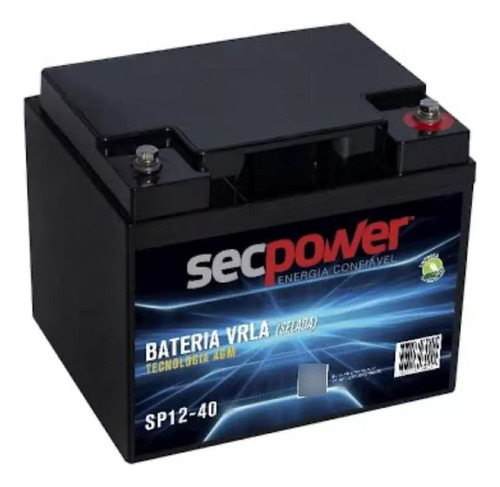Kit 2 Bat Gel Firstpower 12v 40ah Especial Cadeira De Rodas