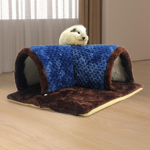 Escondite De Cobayas Para Animales Pequeños, Túnel, Azul
