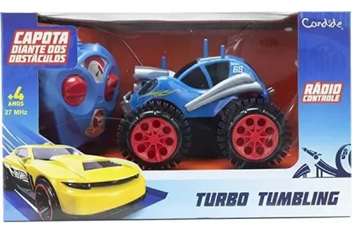 Carrinho Turbo Tinger Controle Remoto Hot Wheels Candide - Loja Zuza  Brinquedos