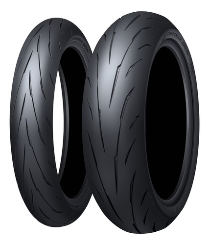Par Pneu Dunlop Sportmax Q5 120/70zr17 58w + 160/60zr17 69w