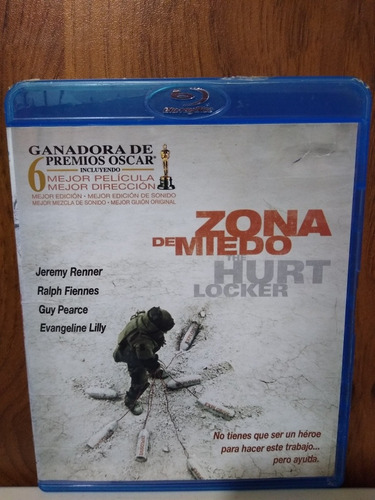 Zona De Miedo The Hurt Locker Blu Ray 