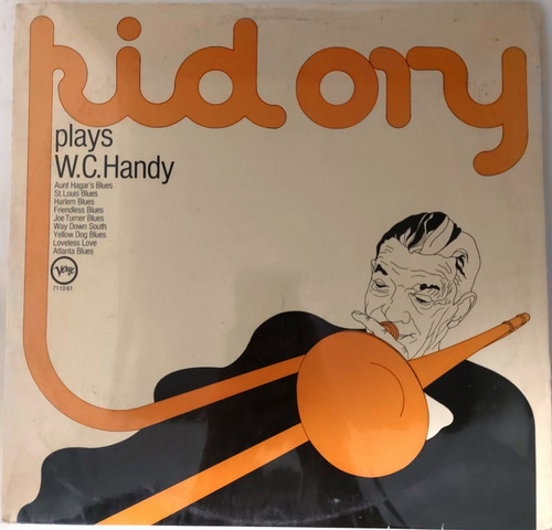 Kid Ory - Kid Ory Plays W.c. Handy Importado Germany Lp