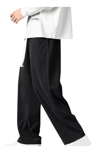 Pantalones Tipo Jogger De Color Liso Con Cintura Elástica Co