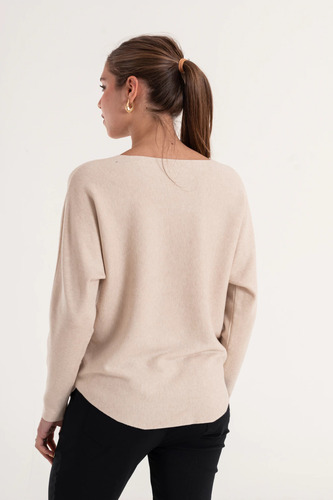Sweater Importado Grueso Olivia Con Stras Fino Art 1305