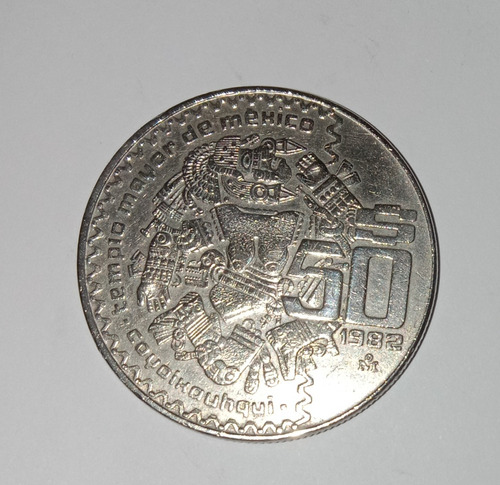 Moneda Extraña De 50 Pesos