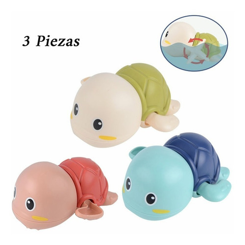 Juguete De Natación Para Bebés Little Turtle 3pcs La Piscina