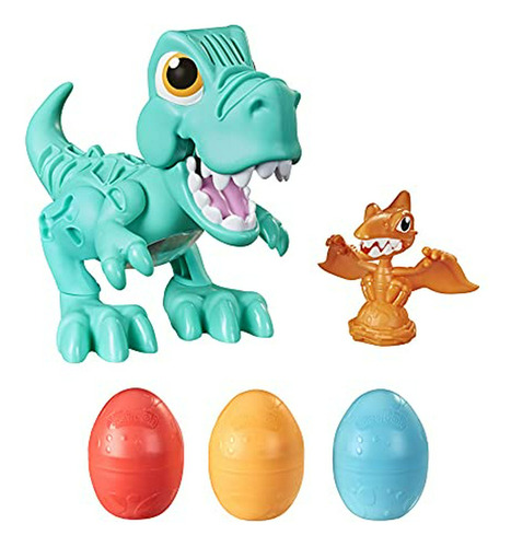 Play-doh Dino Crew Crunchin' T-rex Juguete Para Niños De 3 A