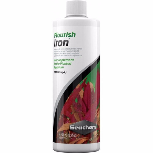 Seachem Flourish Iron 100 Ml Fertilizante Plantados Hierro