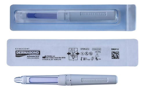 Tubo 0.7ml Dermabond Avanzado Adhesivo Tópico Cierre Herida