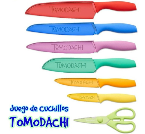 Juego De Cuchillos Tomodachi Y Tijera,uso Profesional.