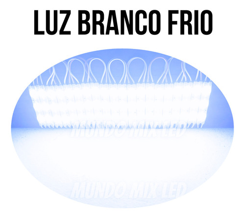 1000 Módulos Lente 1,5w 3-led Prova Dágua Letra Luminoso 12v