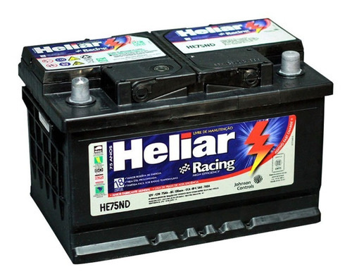 Batería 130 Amp Heliar Racing Tuning Garantía 2 Años Mileban