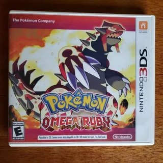Pokémon Ômega Ruby - Nintendo 3ds