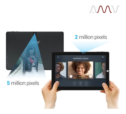 Tablet Avgo 10.1 Ips Z8350 4gb 32gb W10 Pro 5+2mpx Amv